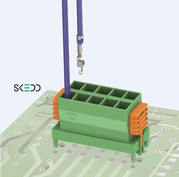 SKEDD direct connectors with crimp connection